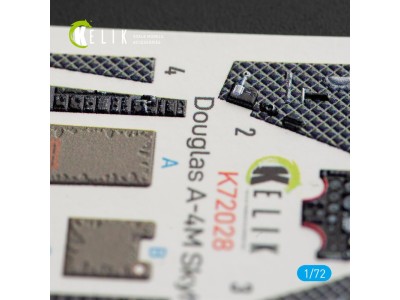 A-4M Skyhawk interior 3D decals for Fujimi/Hobby 2000 kit 