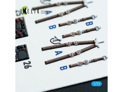 Mosquito PR.XVI - interior 3D decals for Airfix kit 