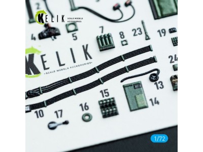 Mosquito PR.XVI - interior 3D decals for Airfix kit 