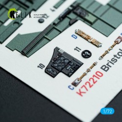 Bristol Blenheim Mk.IV - interior 3D decals for Airfix kit  2