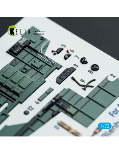 Bristol Blenheim Mk.IV - interior 3D decals for Airfix kit 
