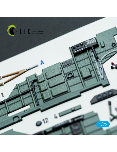 Bristol Blenheim Mk.IV - interior 3D decals for Airfix kit 