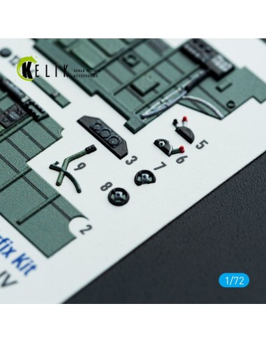 Bristol Blenheim Mk.IV - interior 3D decals for Airfix kit 