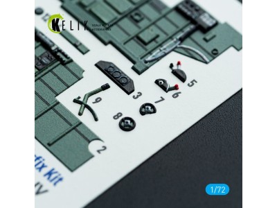 Bristol Blenheim Mk.IV - interior 3D decals for Airfix kit 