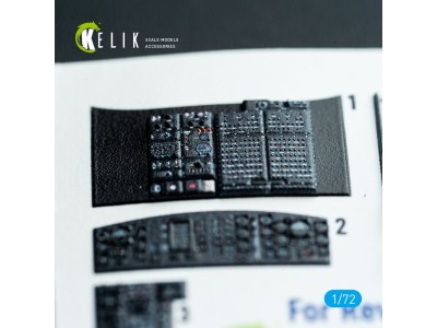CH-54A Tarhe - interior 3D decals for Revell kit 