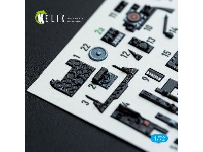 Gannet AS1/AS4 - interior 3D decals for Revell kit 