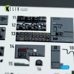 He-177A-5 - interior 3D decals for Revell kit  2