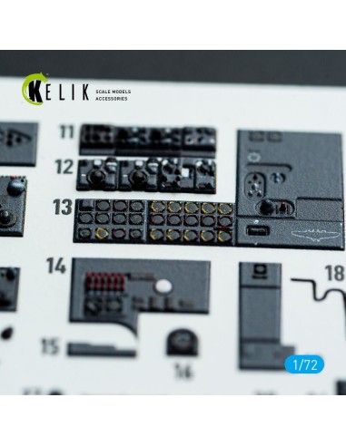 He-177A-5 - interior 3D decals for Revell kit 