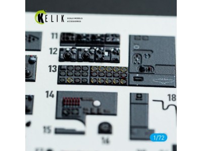 He-177A-5 - interior 3D decals for Revell kit 