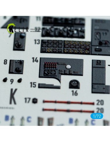 He-177A-5 - interior 3D decals for Revell kit 