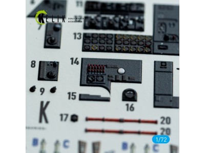 He-177A-5 - interior 3D decals for Revell kit 