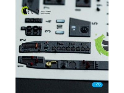 He-177A-5 - interior 3D decals for Revell kit 