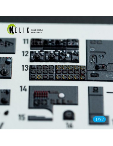 He-177A-5 - interior 3D decals for Revell kit 