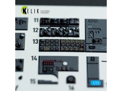 He-177A-5 - interior 3D decals for Revell kit 