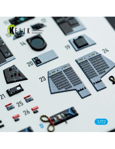F-14A Tomcat - interior 3D decals for HobbyBoss kit 