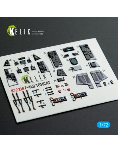 F-14B Tomcat - interior 3D decals for HobbyBoss kit 