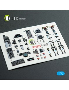F-14B Tomcat - interior 3D decals for Academy kit 