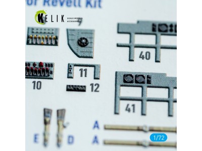 BV-222 - interior 3D decals for Revell kit 