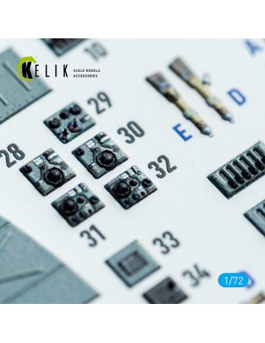 BV-222 - interior 3D decals for Revell kit 