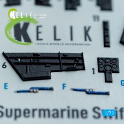 Supermarine Swift FR.5 - interior 3D decals for AirFix kit  2