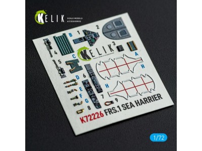 FRS.1 SEA Harrier - interior 3D decals for Italeri kit 
