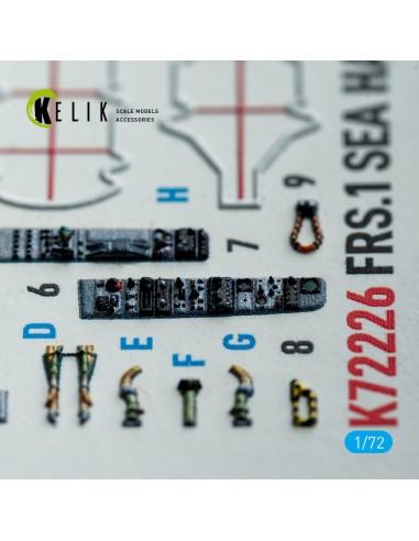 FRS.1 SEA Harrier - interior 3D decals for Italeri kit 