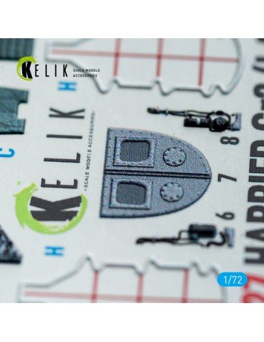 Harrier Gr3 (Late)- interior 3D decals for Italeri kit 