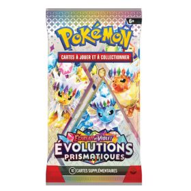 Pokémon JCC - Écarlate et Violet - Lot de boosters EV 8.5 Évolutions Prismatiques - FR