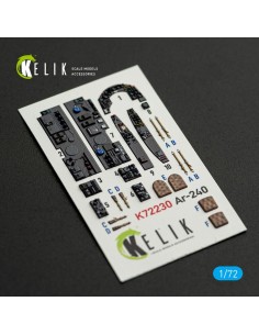 Ar-240 - interior 3D decals for Revell kit 