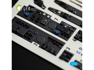 Ar-240 - interior 3D decals for Revell kit 