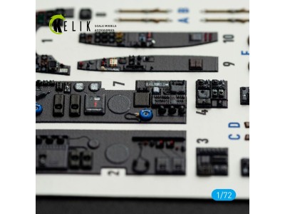 Ar-240 - interior 3D decals for Revell kit 