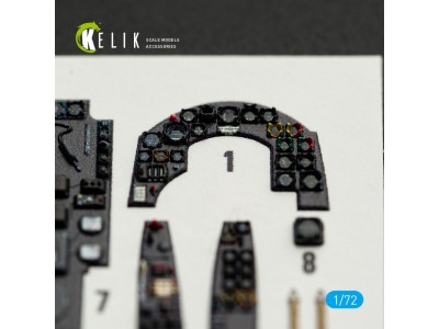 Ar-240 - interior 3D decals for Revell kit 