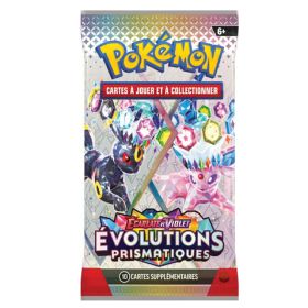 Pokémon JCC - Écarlate et Violet - Lot de boosters EV 8.5 Évolutions Prismatiques - FR