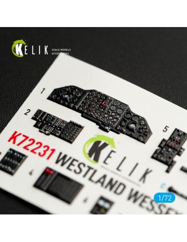 WESTLAND WESSEX HC.2 - interior 3D decals for AirFix kit 
