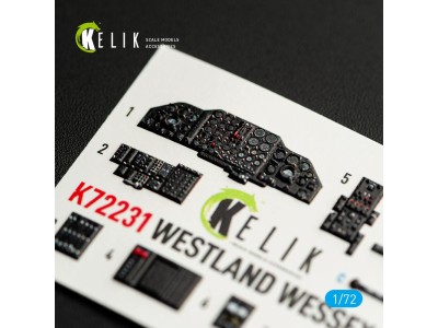 WESTLAND WESSEX HC.2 - interior 3D decals for AirFix kit 