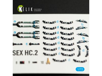WESTLAND WESSEX HC.2 - interior 3D decals for AirFix kit 