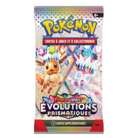 Pokémon JCC - Écarlate et Violet - Lot de boosters EV 8.5 Évolutions Prismatiques - FR