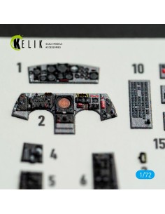 F-104J - interior 3D decals for Fine Molds kit  2