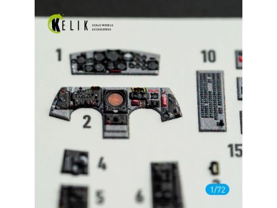 F-104J - interior 3D decals for Fine Molds kit 