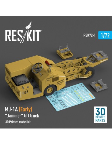 MJ-1A (Early) Jammer lift truck (3D Printed model kit) 