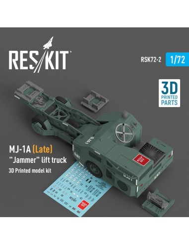 MJ-1A (Late) Jammer lift truck (3D Printed model kit) 