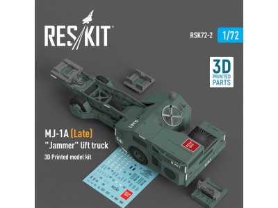 MJ-1A (Late) Jammer lift truck (3D Printed model kit) 