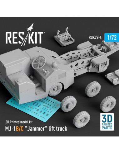 MJ-1B/C Jammer lift truck (3D Printed model kit) 