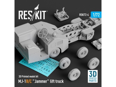 MJ-1B/C Jammer lift truck (3D Printed model kit) 