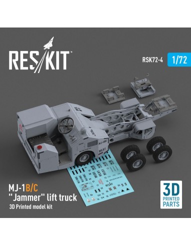 MJ-1B/C Jammer lift truck (3D Printed model kit) 