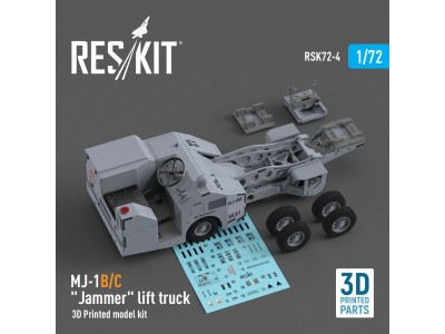 MJ-1B/C Jammer lift truck (3D Printed model kit) 