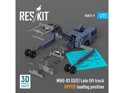 MHU-83 (D/E) Late lift truck UPPER loading position (3D Printed model kit) 