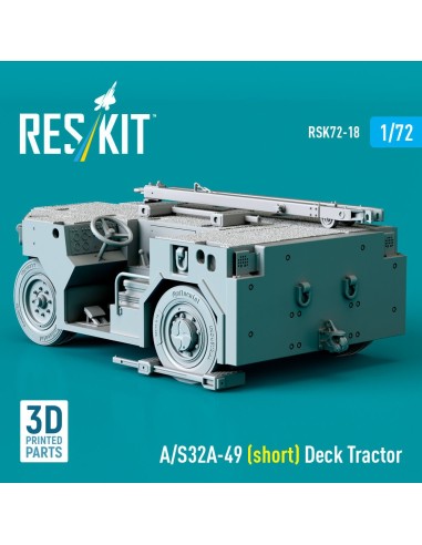 A/S32A-49 (short) Deck Tractor (3D Printed model kit) 