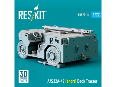 A/S32A-49 (short) Deck Tractor (3D Printed model kit) 