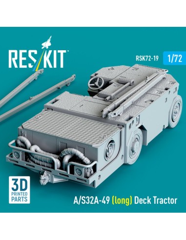A/S32A-49 (long) Deck Tractor (3D Printed model kit) 